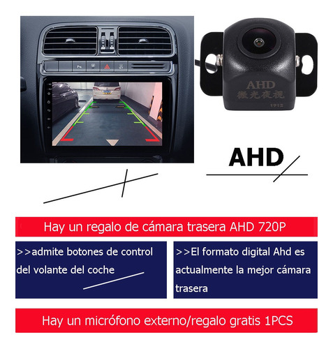 Auto Radio Estreo Android Gps Para Vw Polo 2012-2022 Foto 2