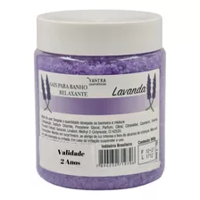 1 Kg Sal De Banho Lavanda Grosso+100ml Espuma+1 Vidro Medida