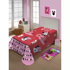 Manta Jolitex Ternille Licenciados Soft Com Design Minnie Cute De 2m X 1.5m