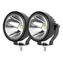 Par Faros Led 7'' H4 Ojo ngel Wrangler Jeep Vocho Jk Lj Tl