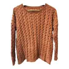 Sweater Tejido Ochos Amplio Chenille