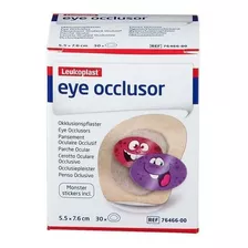 Parche Ocular Infantil Leukoplast 5cm X 7.6cm C/30 Piezas
