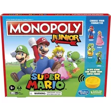 Monopoly Junior Super Mario Hasbro Gaming Juego De Mesa