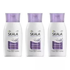  Hidratante Corporal Skala 400ml Lavanda-kit C/3un