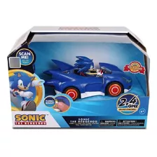 Sonic Carro De Controle 7 Funçoes Com Luzes Fun F01058 Cor Azul