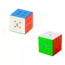 Combo Rubik Yuxin Little Magic Square 1 + 3x3 Magnetico