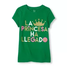 Remera Glitters The Childrens Place Importada Talle 7 Años