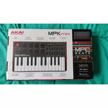 Teclado Controlador Midi Akai Mpk Mini Mk3 Con 25 Teclas