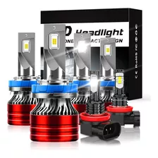 Kit De Faros Led H11 H9 H8 Para 18 Mitsubishi Montero Sport