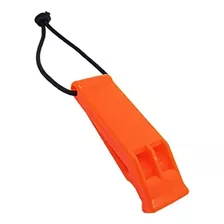 Scuba Choice Scuba Diving Safety Whistle Con Cordón, Naranja