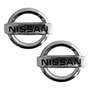 Emblemas Frontal Y Trasero Nissan Np300 Frontier 16-23 Gris