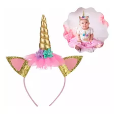 Diadema De Cuerno Unicornio Princesa- Envio Gratis