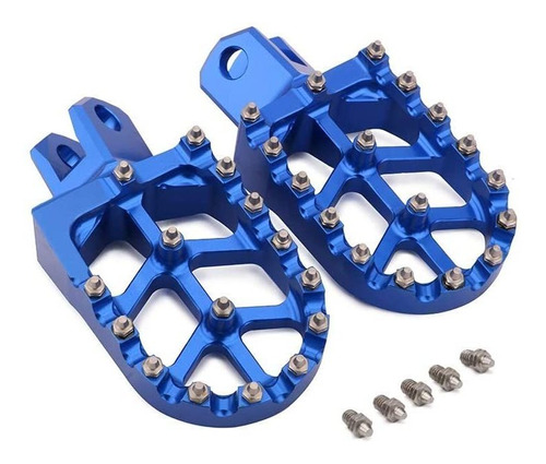  Foot Pegs Footpegs Footrest Foot Pedals Rests Cnc Mx F... Foto 2