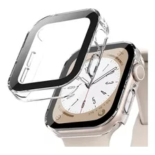 Case Funda Cristal Apple Watch 4 5 6 7 8 Se 40 41 44 45 Mm