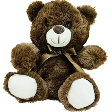 Urso Pelúcia 18 Cm Para Cestas De Presentes 