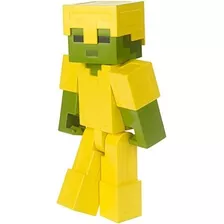 Figura Grande De Zombie Blindado De Minecraft