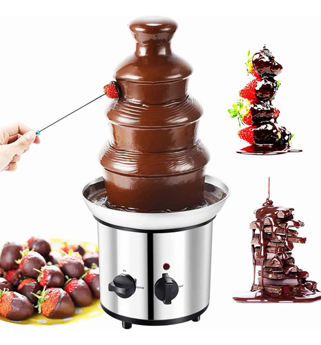 4 Capas Fuente De Chocolate Maquina Postres Cocina Y Fiesta