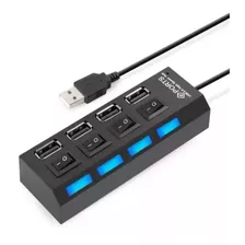 Cabo Extensor Hub Usb 2.0 Extensor 4 Portas High Speed