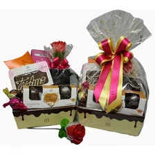 Cesta Presente Dia Das Mães Chocolate Caneca Mágica Cacau 