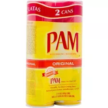 Aceite Vegetal Canola Pam 2 X 400 Grs