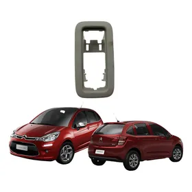 Moldura Luz Lateral Teto Panoramico Citoen C3 2014 2019