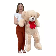 Urso Gigante Pelúcia Antialérgico 1,10 Metros 100% Silicone 