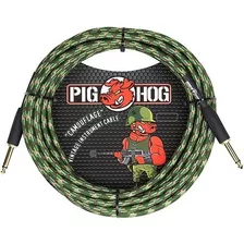 Cable Pig Hog Pch20 Para Instrumento 6 Metros