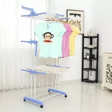 Tendedero Plegable De Ropa Portátil Retráctil Rack