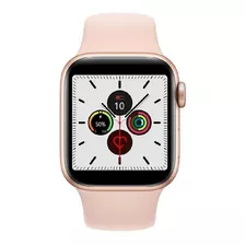 Smartwatch Iwo Iwo 1:1 Iwo12 Series 5 1.54 Caixa 44mm Rose Gold, Pulseira Pink