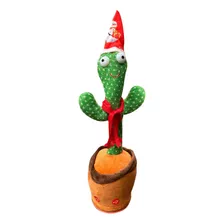 Peluche Cactus Bailarín Repite Tu Voz Juguete Bebe Musical