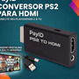 Adaptador Ps2 Payid Para Hdmi Full Hd 1080p Conversor Playstation 2 Para Tv Video Game Console Retro Audio E Video Imagem Cristalina Compatível Smart Tv Monitor Plug And Play