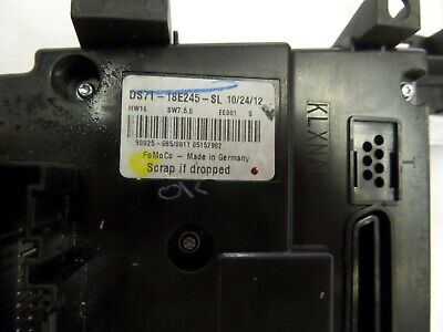 13 2013 Ford Fusion Radio Climate Control Panel Center D Tty Foto 6
