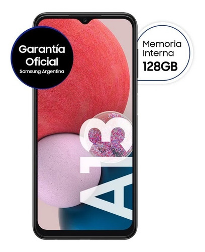 Celular Samsung Galaxy A13 128gb + 4gb Ram Pls Lcd Negro