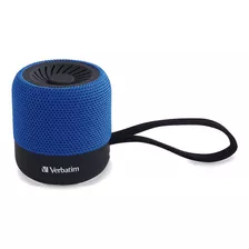 Minialtavoz Bluetooth Inalámbrico Verbatim Azul