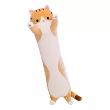 Almofada Travesseiro Xuxão Pelucia Gato Gatinho 130cm Grande