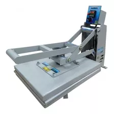 Prensa Sublimadora E Transfer Manual Maquinatec 40x35 Com Base Cinza 220v