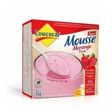 Lowçucar Mousse Zero Açúcar Morango 25g