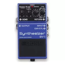 Pedal Boss Sy1 Synthesizer Sintetizador