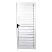 Porta Palheta De Alumínio Branco 210x60 L.25 Lado Direito