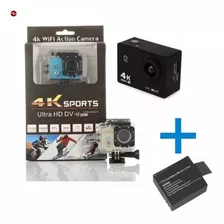 Camara Deportiva Accion 4k Ultra Hd Wifi Hdmi Sumergible 30m