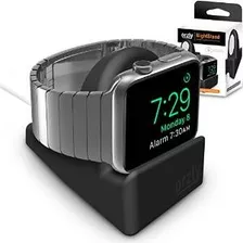 Orzly Noche-stand Para Apple Watch - Soporte Negro Soporte C