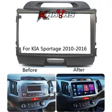 Bisel Radio Pantalla Kia Sportage 2011-2017 9pul Auto Karvas