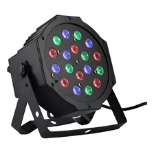 Proyector Led Rgb Dmx Qatar Luces Discoteque Luz Fiesta Rgb 18 Led