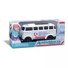 Brinquedo Carrinho Infantil Perua Ambulancia Orange Toys
