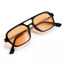 Feisedy Vintage Square 70s Flat Aviator Gafas De Sol Mu...