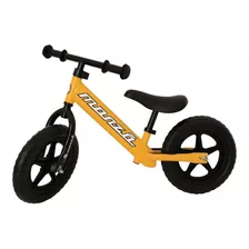 Bicicleta De Balance Niños Monzo. Amarillo