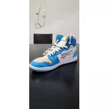 Air Jordan 1 Unc X Off-white Originales Usadas Del 2019 