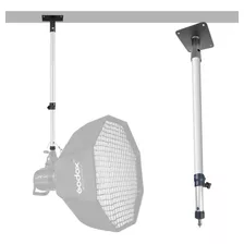 Suporte Haste De Teto Robusto P/ Softbox Mako 166 Cm