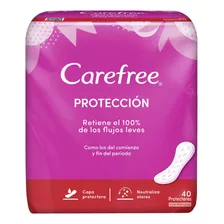 Protectores Carefree Protección Con Perfume 40 Un