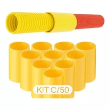 Emenda De Pressão Luva Para Conduíte 3/4 25mm Kit Com 50 Pc